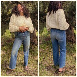 💕DOEN💕 Doen x Dronme Denim Dronme Jeans ~ Cascade Wash Blue 31 NWT